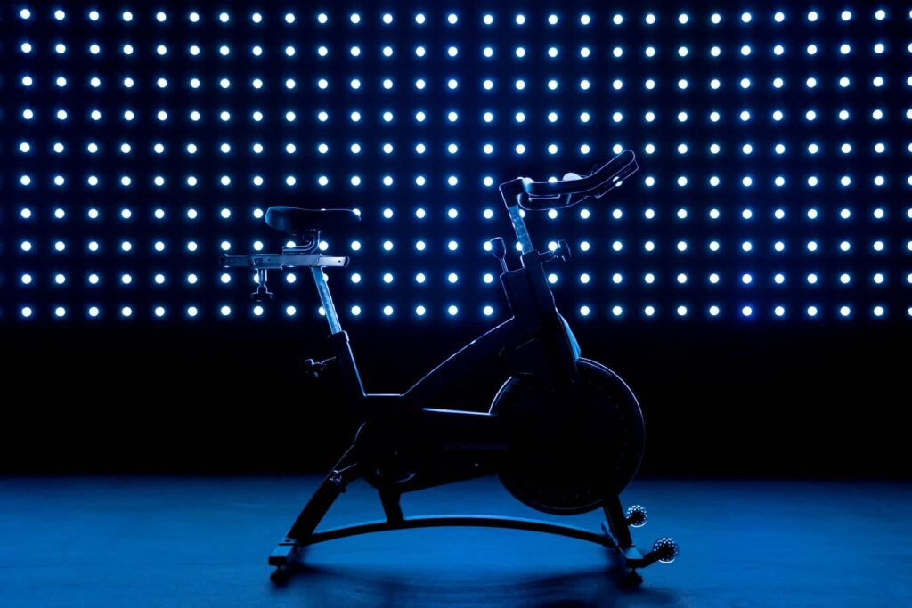 Un vélo de spinning pour du cyclisme en salle